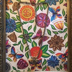 Vintage Gold and Silver Design Necklace